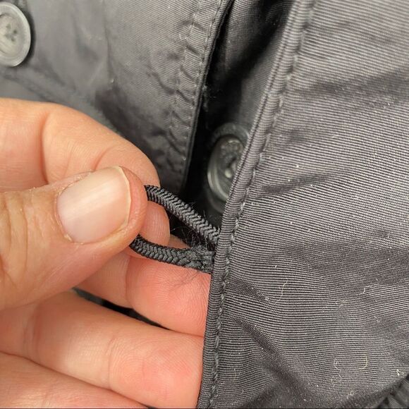 Timberland Fur Trim Quilted Button Pocketed Zip Parka Jacket outerwear urban - Picture 6 of 13